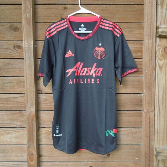 Portland Timbers "Rose City" special edition jersey, large, adidas - Picture 1 of 16